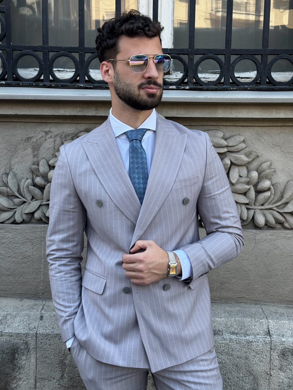 Lavander Double Breasted Odelo